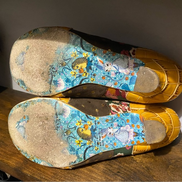 Irregular Choice funky retro heels size 10 eur 41 π - Picture 3 of 5